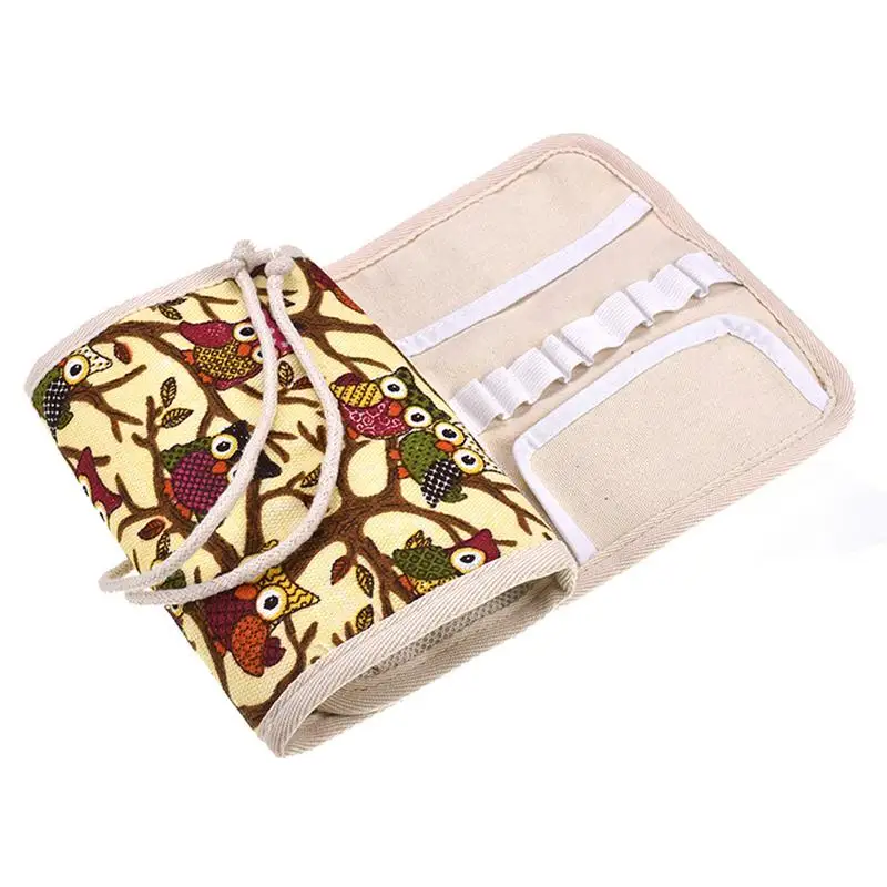 Crochet Hook Knitting Tool Bag Crochet Hook Case Zipper Storage Bag