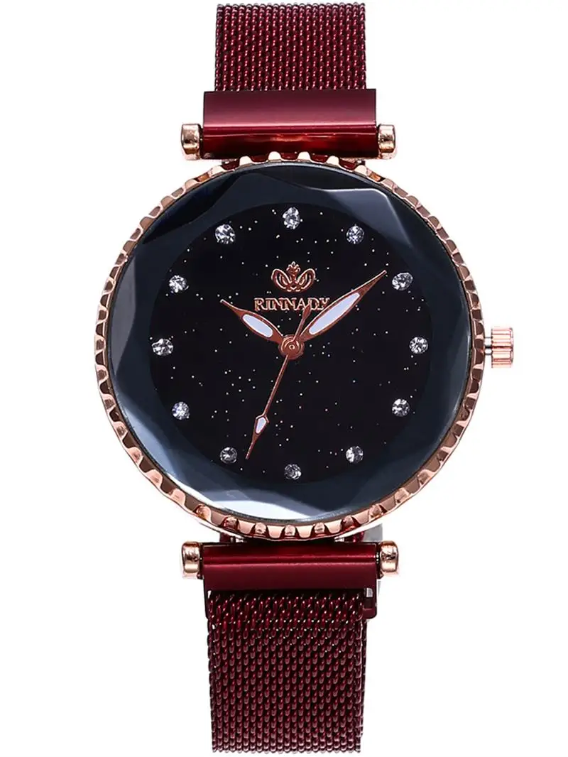 

Luxury Women Watches Ladies Magnetic Starry Sky Clock Fashion Diamond Female Quartz Wristwatches relogio feminino zegarek damski