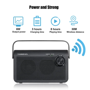 

Smart Voice Control Sound bar Portable WiFi Wireless Speakers Home Loud Speaker Music Player Radio for Smartphones/PC/ TV