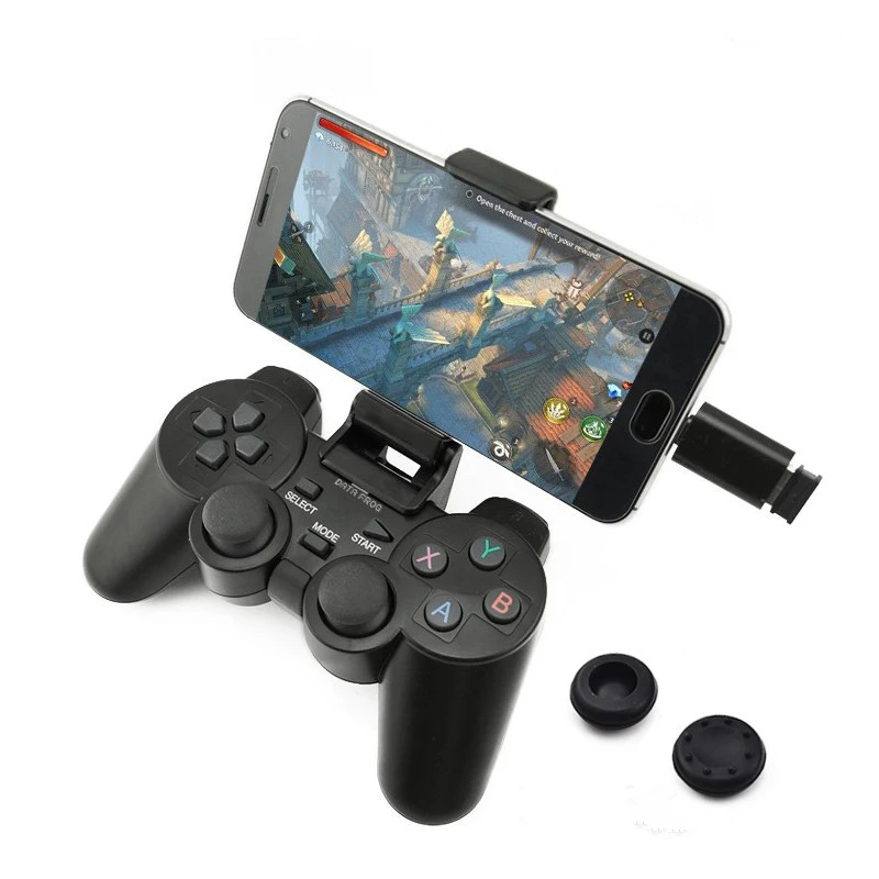 Беспроводной геймпад Data Frog для телефона Android/Pc/Ps3/Tv Box джойстик 2 4G игровой