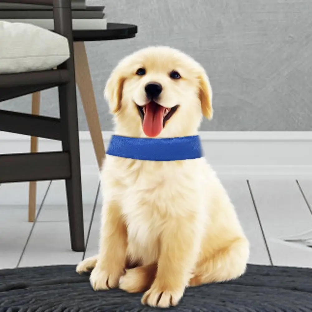New Summer Dog Cooling Collars Pet Cooling Gel Collar Dog Sunstroke Prevention For Small Medium Large Dogs