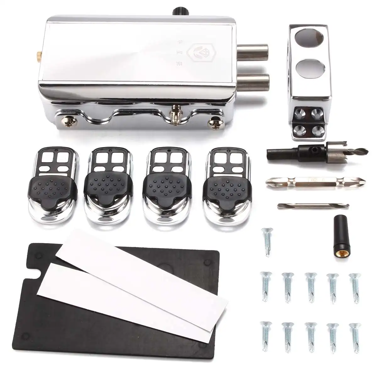 

Remote Control Door Lock Wireless Electronic Anti-theft Access Lock Automation Intelligence Home Hotel Security System Set