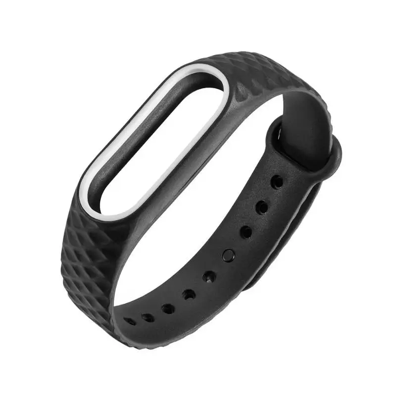 Силиконовый ремешок для браслета Miband 2 цветной часов Сменный ремень аксессуары