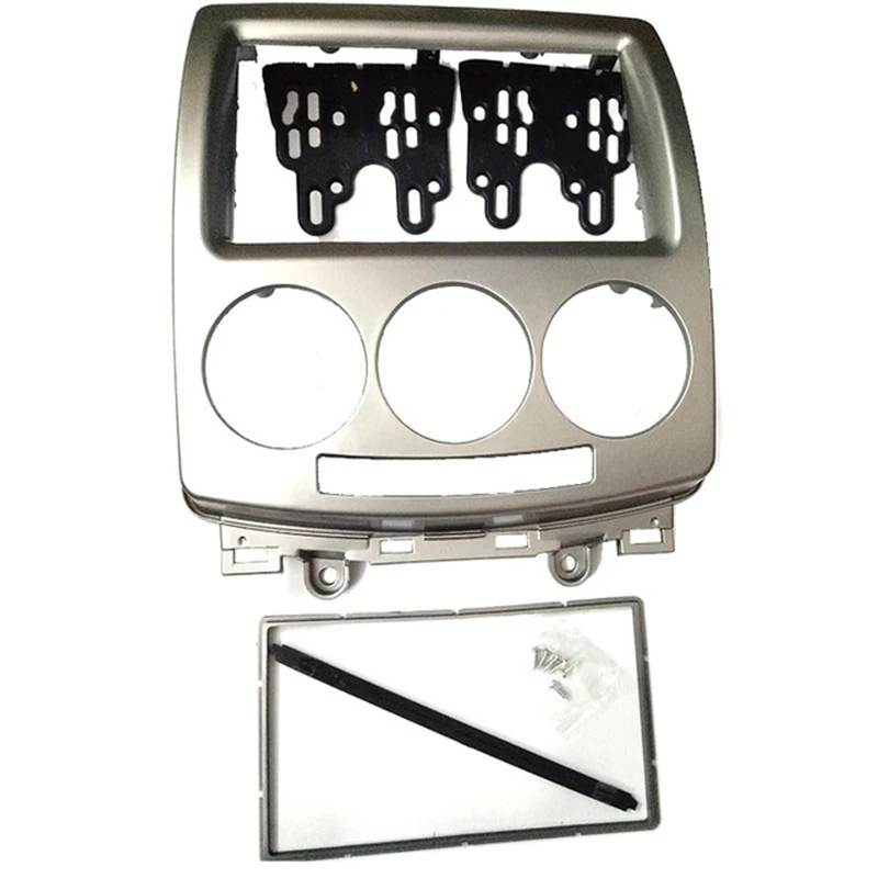 

For Mazda 5 Premacy 2005+ Fascia Radio Refitting Dash 2 Din Cd Dvd Stereo Panel Mount Install Kit Face