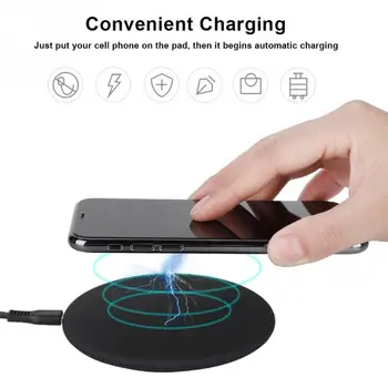 Bluetoothヘッドセットワイヤレス充電ベース 5 ワット充電のbluetoothヘッドセットビンワイヤレス充電器のサポートカスタムロゴパターン