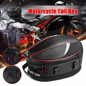 

Motorcycle Tail Bag Removable Waterproof Rider Backpack Rear Seat Sport Bag Large Capacity Moto Motorbike Suitcase Luggage