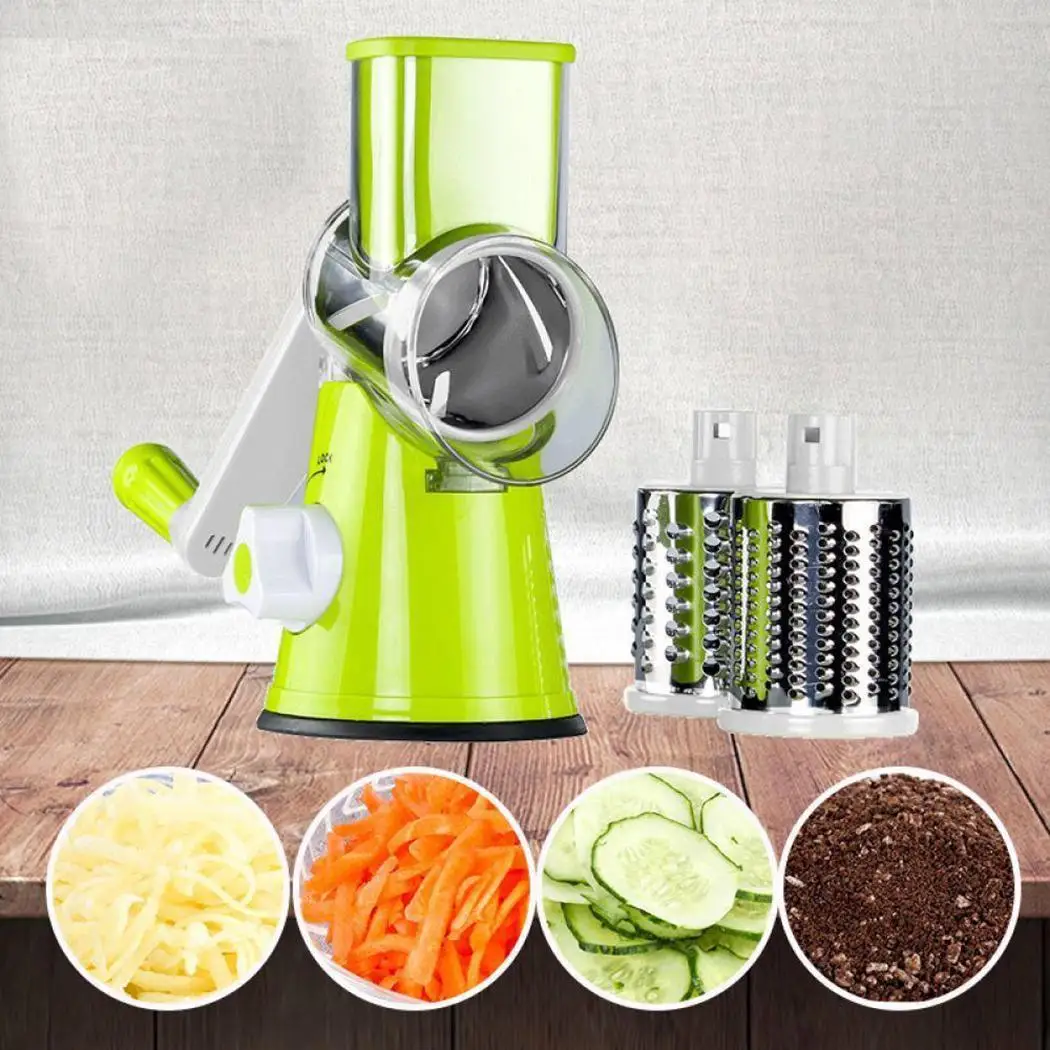 Мини Портативный ручной для овощей валик измельчителя кухонный инвентарь тонкой