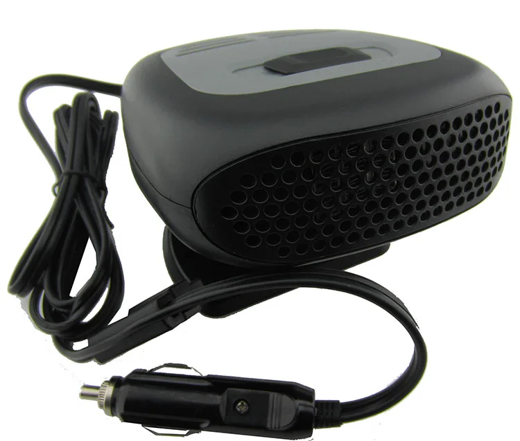  12V 150W Portable Ceramic Heat Car Heater Auto Heating Fan Heater Fan Defrost Anti-fog Machine