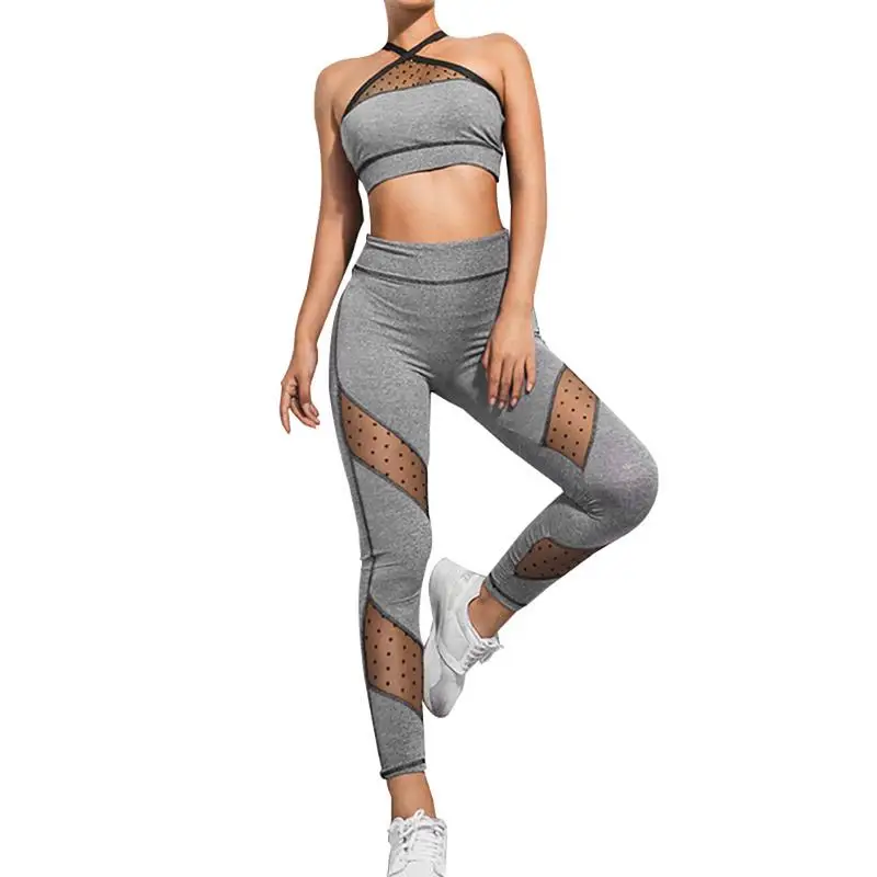 

2019 Fitness Clothes Women Sportwear Two Piece Set Women 2 Piece Set Women Two Piece Outfits Leggings Women