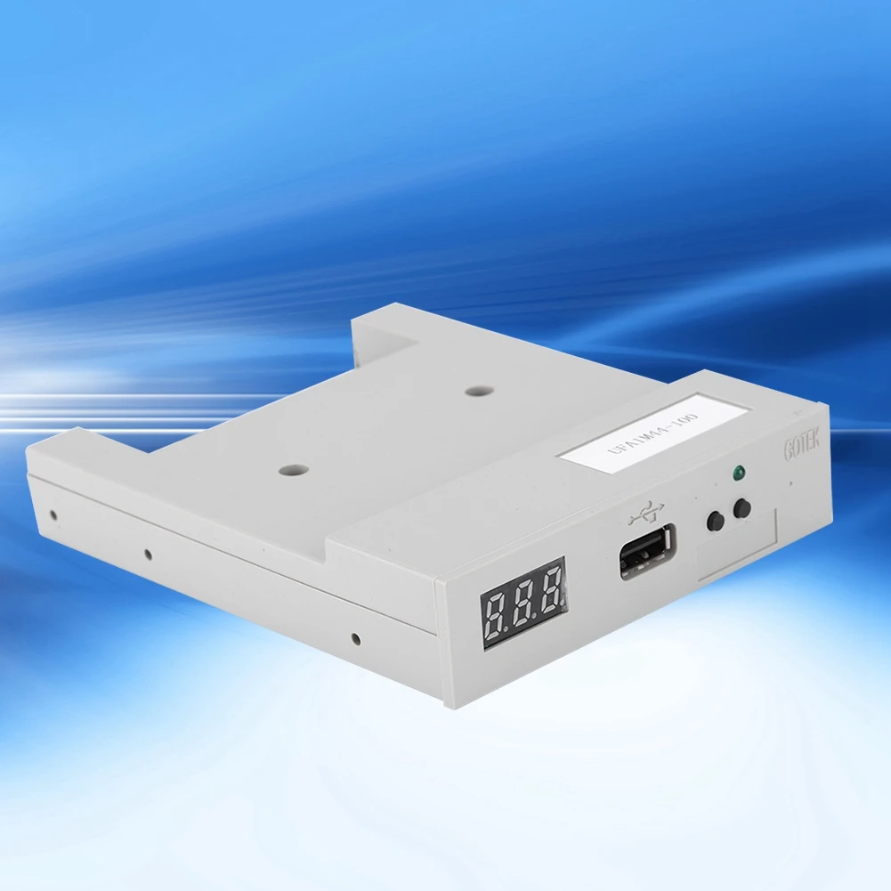 UFA1M44 100 эмулятор гибких дисков USB с гибким диском ABS серый хит продаж|Дисководы