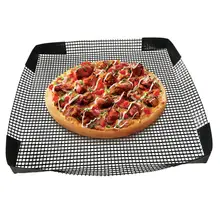 Bluedrop тостер поддон для выпечки антипригарное стеклянное плетеное тостер корзина Быстрый духовой коврик для выпечки суб ролл пиццы Хрустящие корзины 30X30 см