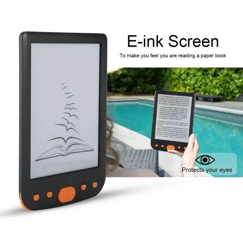 Шэньчжэнь электронные блокноты 6 дюймов 600*800 libro electronico ebook e ink displaye reader с защитным чехлом чехол ebooker reader