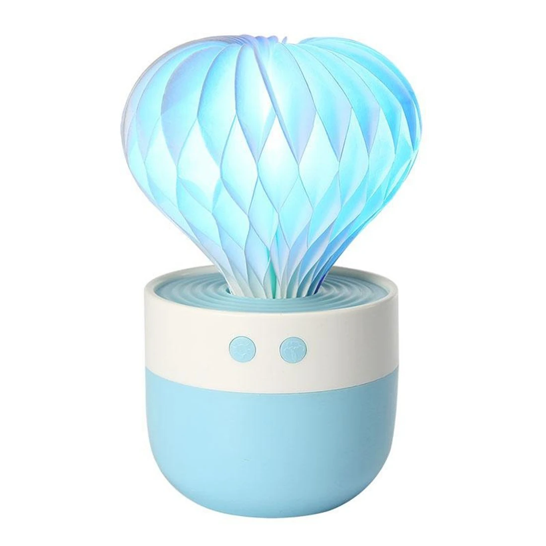 

Blue Prickly Pear Humidifier Mini USB Air Purifier Colorful night light atomizer humidifier small gifts