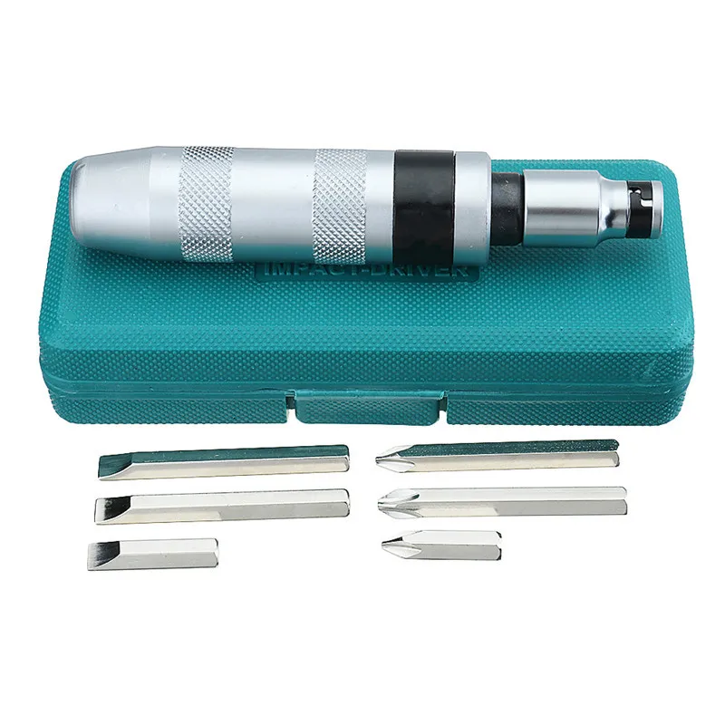 

2019 New Arrival 7Pcs Impact Screwdriver Set Chrome Vanadium Steel Portable Screwdriver Driver Chisel Bits Professional Tool Kit