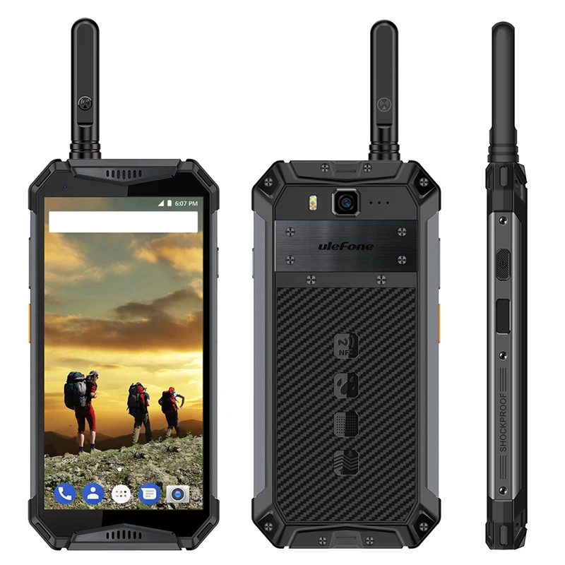 Ulefone Armor 3T 4G смартфон 5 7 &quotAndroid 8 1 Helio P23 Восьмиядерный 4 Гб ОЗУ 64 ПЗУ 21 МП NFC отпечаток