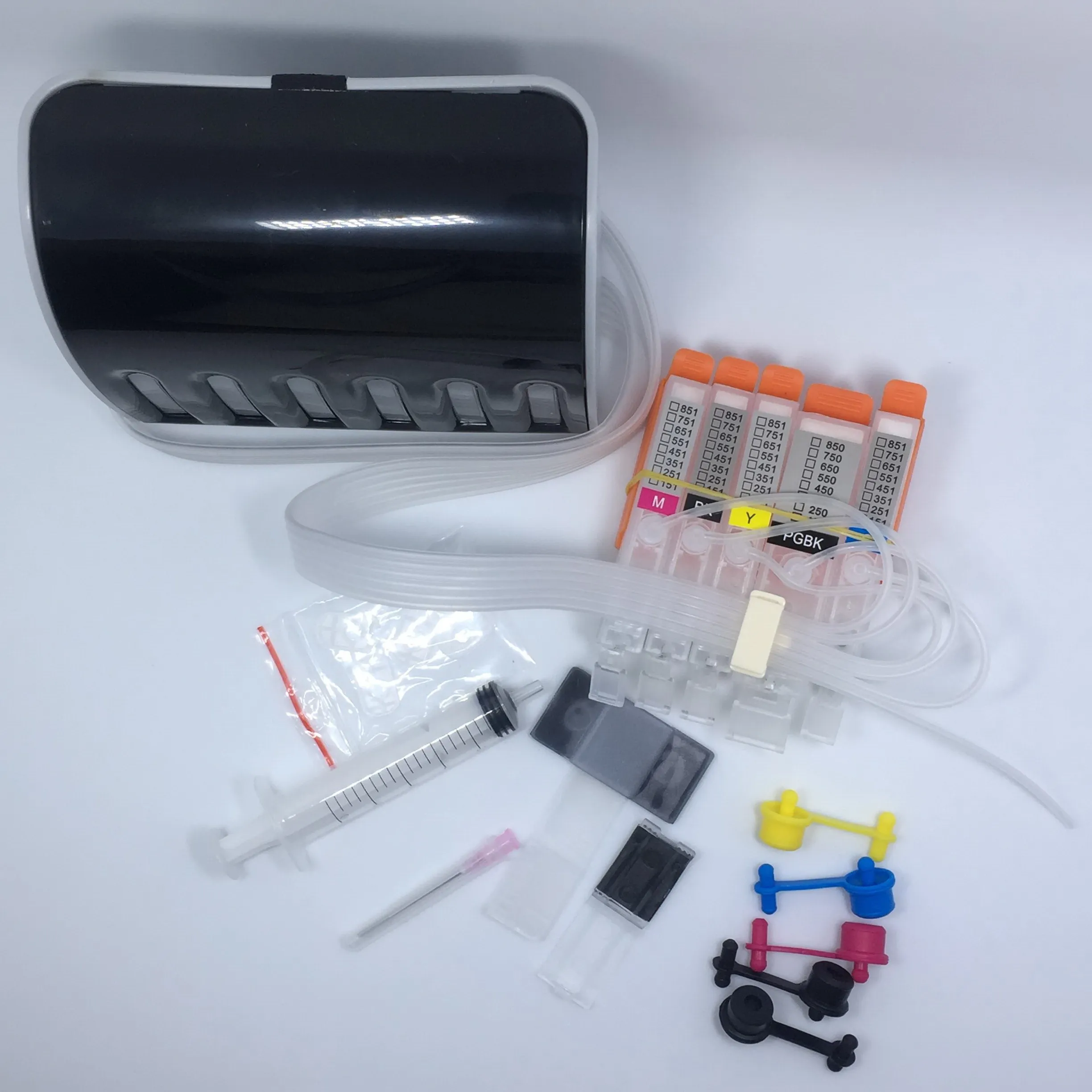 YOTAT 5 اللون PGI750 كيبك خرطوشة حبر PGI-750 CLI-751 لكانون MG5470 MG6370 IP7270 MX727 MX927 طابعة
