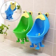 Детский горшок Удобный милый лягушка писсуар два способа настенный крючок+ подставка Вертикальная ванная комната портативный туалет горшок