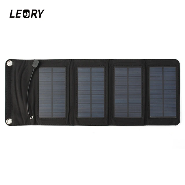 Solar Power Battery Bank >> Leory 7w Usb Solar Power Bank Portable Solar Panels Battery Charger Solar Power Battery Bank >> Leory 7w Usb Solar Power Bank Portable Solar Panels Battery Charger