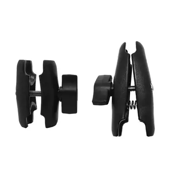 

65mm Or 95mm Short Long Double Socket Arm For 1 Inch Ball Bases For Gopro Camera Bicycle Motorcycle Phone Holder For Ram Mount