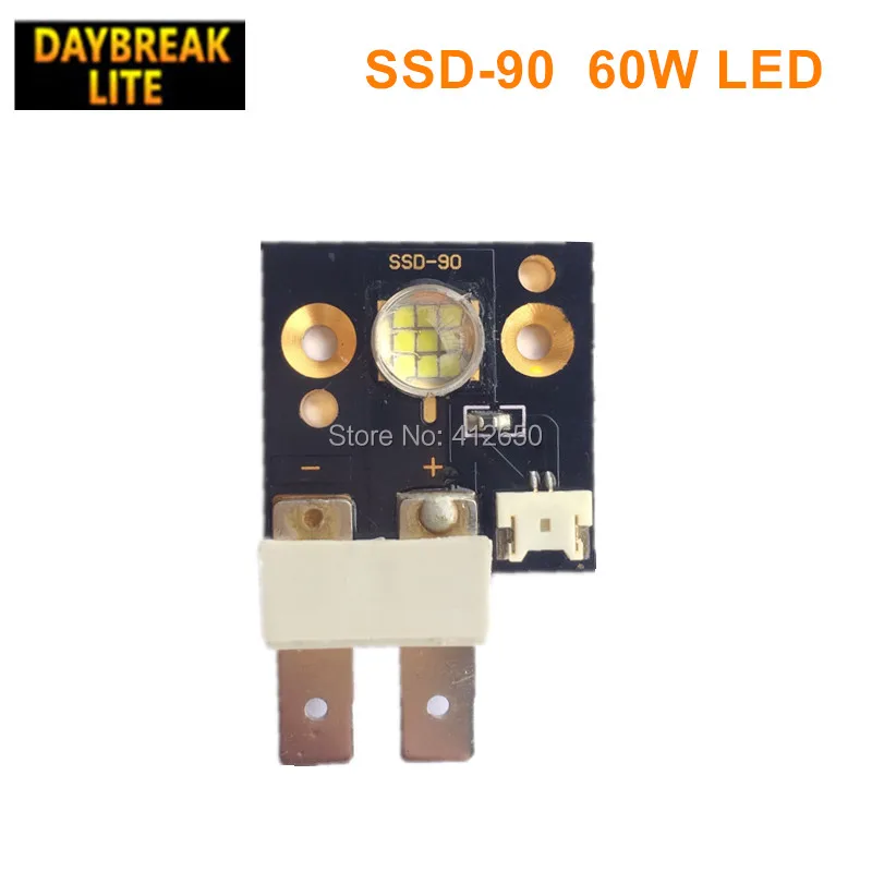 

Stage DJ Led moving head light source SSD90 60w led module 3200 lumen 6500K led lamp for led moving head Free shipping