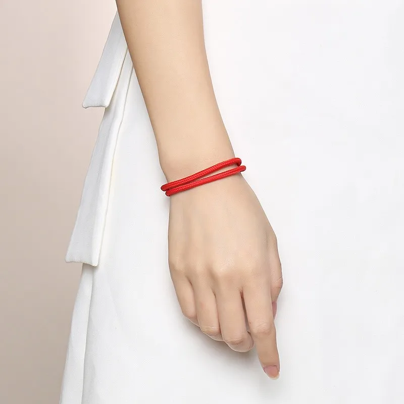 Charm Red String Bracelet For Men Women Double Rope Chain Lovers