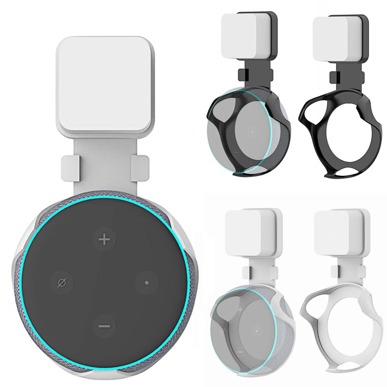 Настенное крепление вешалка держатель Стенд кронштейн для Amazon Echo Dot (3Rd Gen)