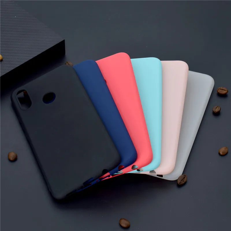 Роскошный силиконовый чехол для huawei Nova3i P Smart Plus тонкий матовый мягкий из ТПУ