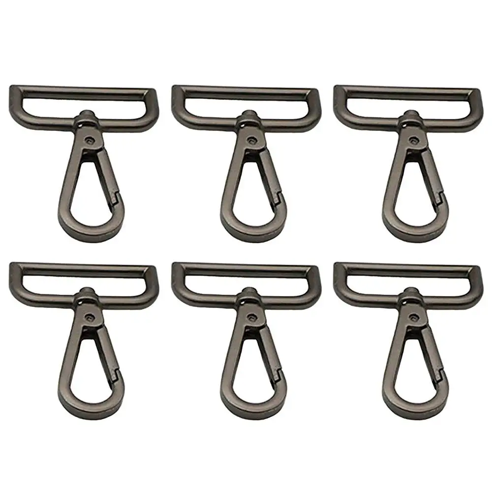 

10pcs Key Rings Sturdy Solid Metal Swivel Heavy Duty D Ring Keyring Hooks Keychain for Lanyard Keychain Handbag Coin Purse