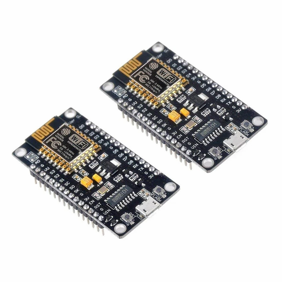 Беспроводной модуль NodeMcu v3 ESP32 D1MINI Lua WiFi макетная плата ESP8266 с антенной на печатной плате и usb порт ESP-12E CH340