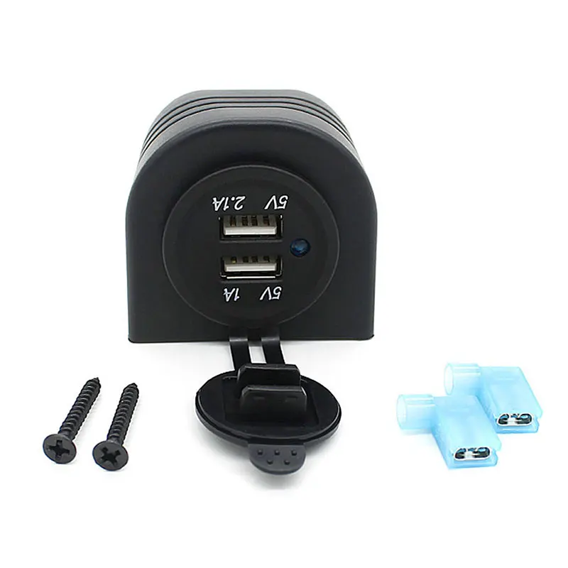 Dual USB автомобили гнездо прикуривателя Splitter переходник для зарядного устройства
