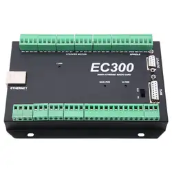 3/4/5/6 оси 300 кГц EC300 Ethernet ЧПУ Mach3 движения Управление Лер Управление платы 24VDC