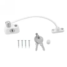 200 мм дети безопасности замок окна двери кабель ограничитель Младенцы устройство безопасности ребенка для защиты дверей окна замок ограничитель