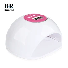 BLUERISE 4 типа лампа для ногтей 72 Вт Светодиодный УФ-лампа для ногтей Гель-лак Сушилка для ногтей 33 светодиодный s DIY умная лампа для маникюра Инструменты для творчества