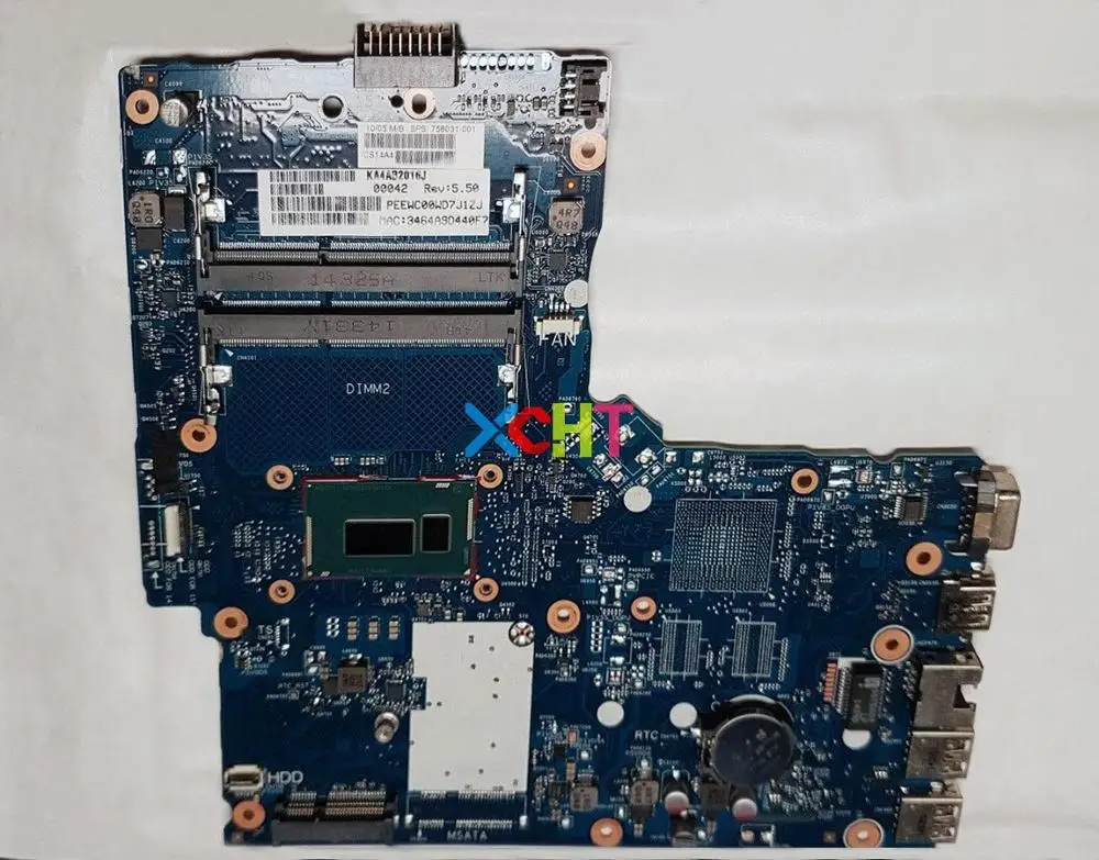 

758031-501 758031-001 758031-601 UMA w 3558U CPU 6050A2608301 for HP 350 G1 G2 PC Laptop Motherboard Mainboard Tested