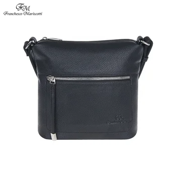 

Handbags Franchesco Mariscotti;#001 1-4097-091FM chyorniy over shoulder for women Artificial leather bag bags female