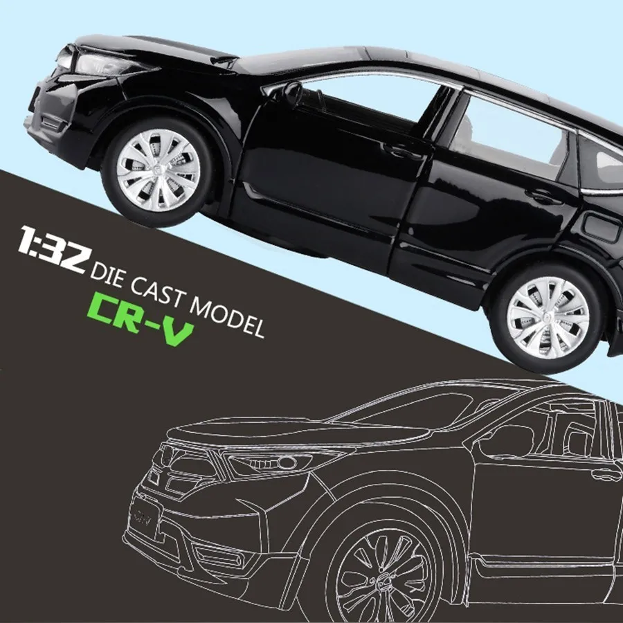 1:32 15 см Honda CRV литые под давлением искусственные игрушки высокой степени тяги