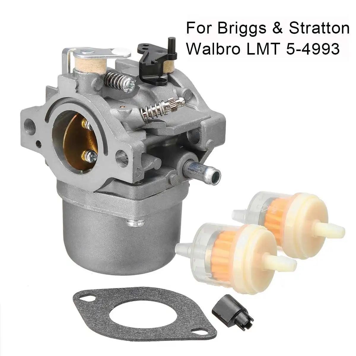 Авто Карбюратор ДЛЯ Briggs& Stratton Walbro LMT 5-4993 с монтажной прокладкой фильтра системы подачи топлива части карбюратора