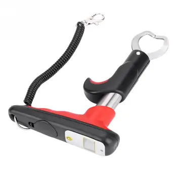 

Telescopic Fishing Gripper Grip Scale 25kg(55lb) LED Digital Scale Fishing Lip Gripper Tool Outdoor Portable Fish Control Tool