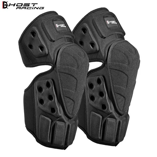 US $11.26 GHOST RACING Knee Protector Motocross Knee Guard Sports Skateboard Ski Knee Protector Protective Ge