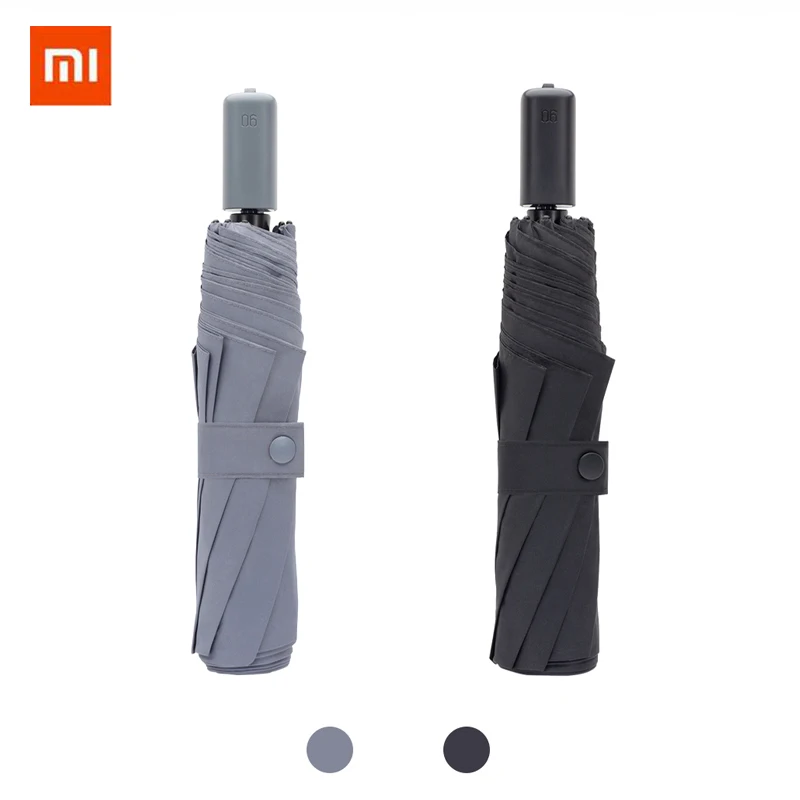 Складной зонт Xiaomi 90fun ветрозащитный водонепроницаемый Сверхлегкий складной