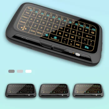 

Vococal 2.4GHz Backlit Wireless Full Screen Mouse Touchpad Keyboard Combo Remote Control for Android TV Box PC Smart TV Laptop
