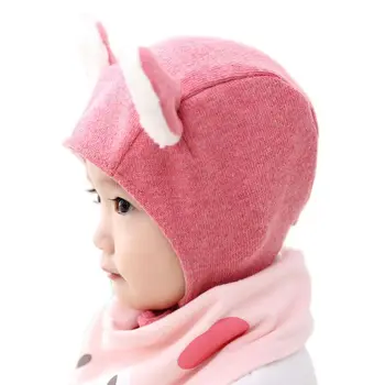 

Infant Babies' Velvet Ear Earmuff Cap Toddlers' Winter Hat Newborn Kids' Cap Photography Props for Boys Girls