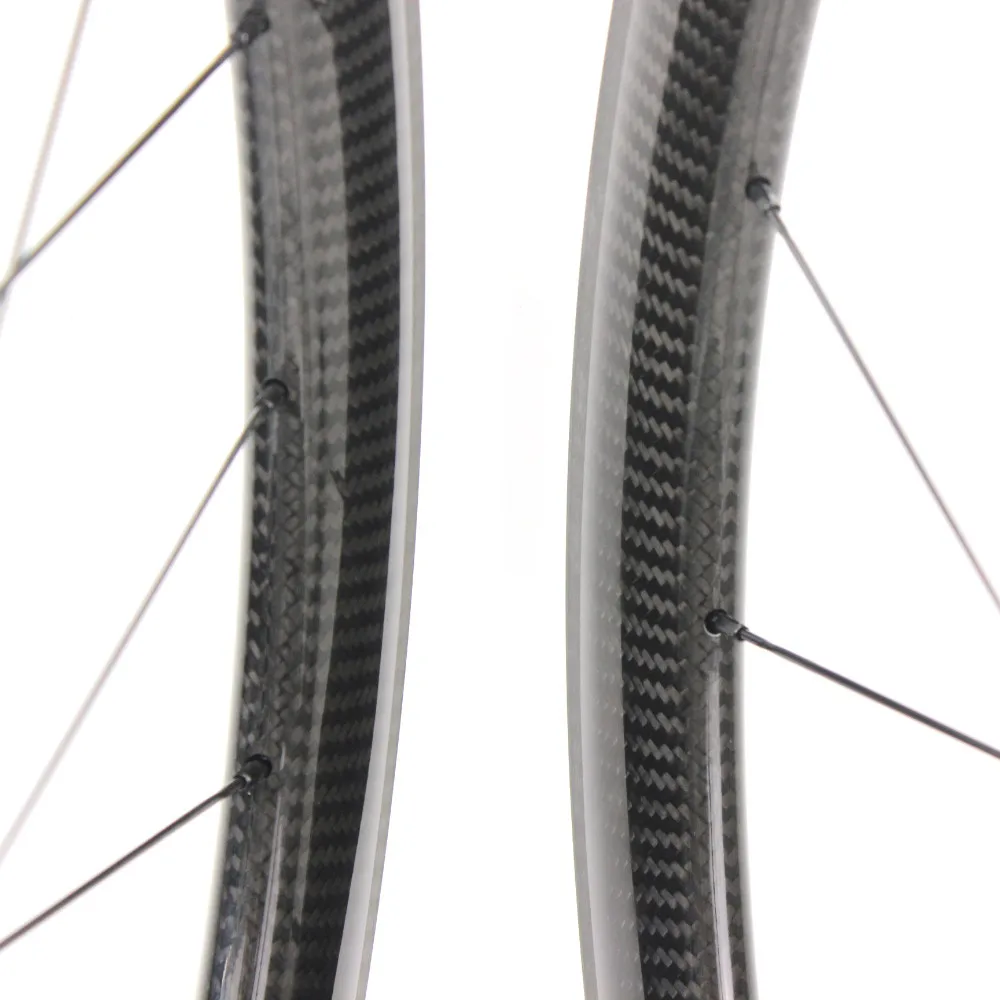ELITEWHEELS Taiwan Powerway R36 Hub 700c Carbon Road Bike Wheel 30 35 38 45 47 50 55 60 88mm Tubeless Clincher Tubular Wheelset
