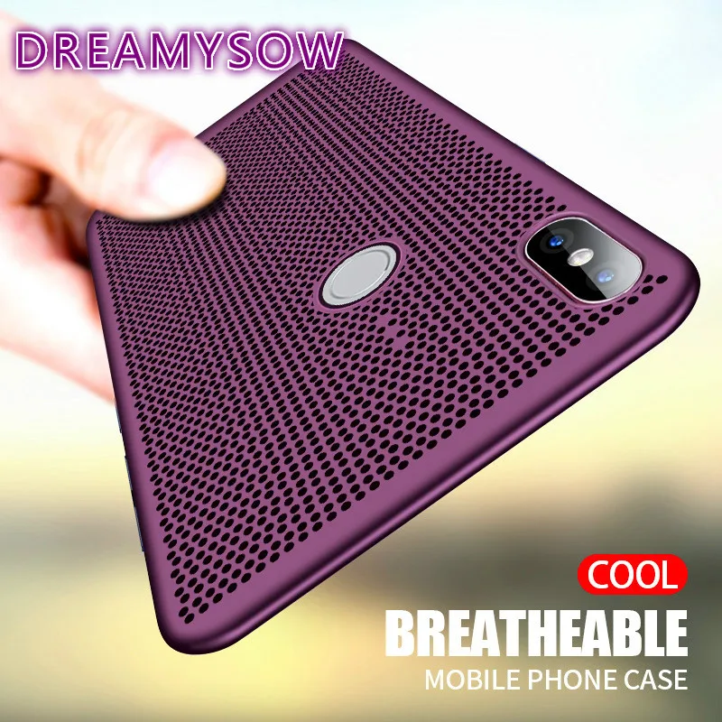 

Heat Dissipation Case For Redmi Note 7 Note 6 6pro Note 5 4 Note3 Phone Case For Redmi 6 6A 6Pro 5 5plus 5A 4X S2 Y2 Hard Cover