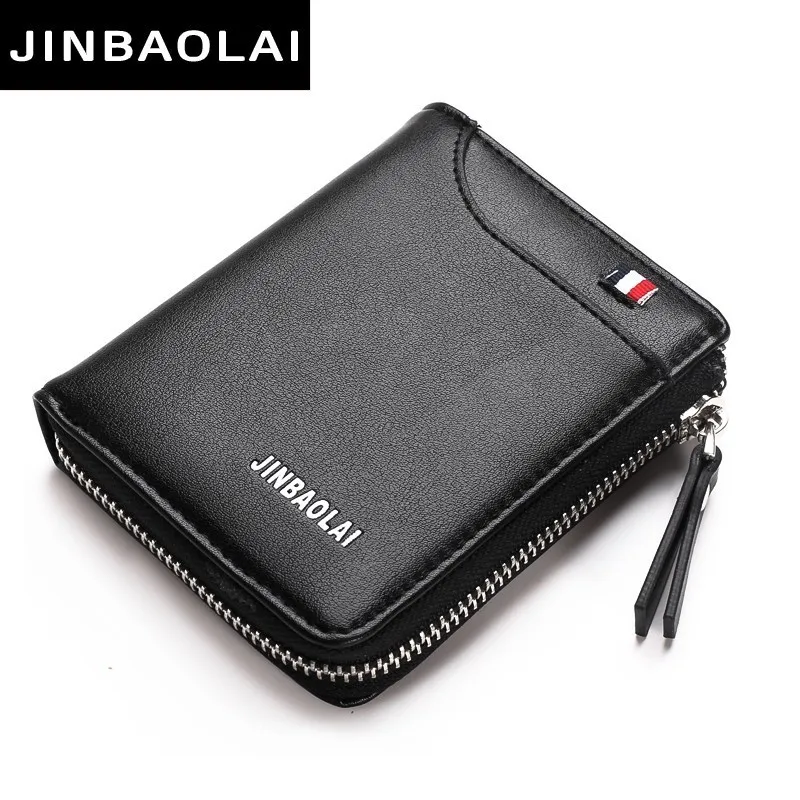 

Brand Men's Wallet Men Zipper Purse Clutch Bag Male Wallet Coin Short Section Portfolio Card Pocket Holder High Quality Purses