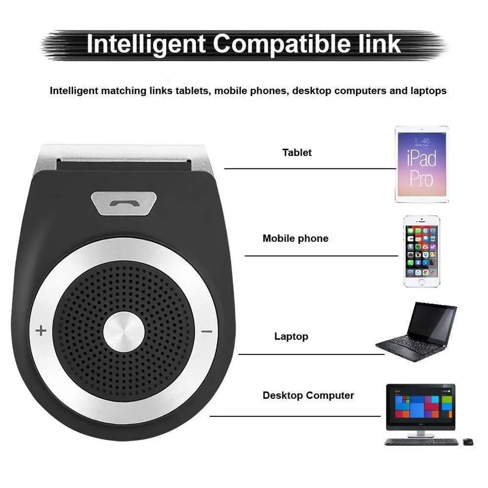 Автомобильное зарядное устройство EastVita с Bluetooth 5 В/2 А V4.1 + EDR автомобильный