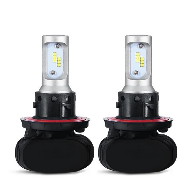 Good Quality S1 H13 LED Car Headlight 25W 4000LM White CSP Chip LED Car Headlight Bulb