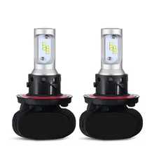 Good Quality S1 H13 LED Car Headlight 25W 4000LM White CSP Chip LED Car Headlight Bulb