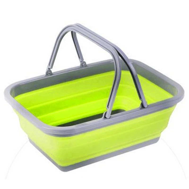المحمولة للطي البلاستيك مربع دلو أدوات تنظيف سلة الغسيل تخزين المياه حوض الخضار الفواكه سلة اكسسوارات G المحمولة للطي البلاستيك مربع دلو أدوات تنظيف سلة الغسيل تخزين المياه حوض الخضار الفواكه سلة اكسسوارات G