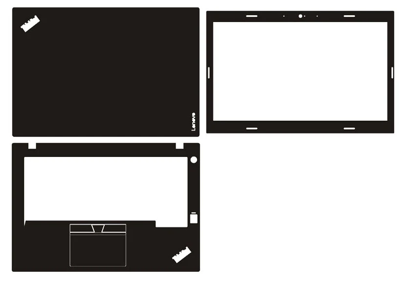 

Laptop Carbon fiber Vinyl Skin Sticker Cover For Lenovo Thinkpad L470 L460 14-inch with fingerprint